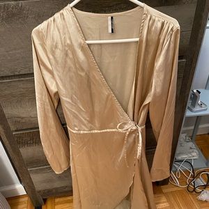 Top shop blush cocktail midi dress